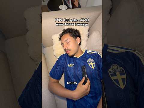 Du kollar på VM men bor i Sverige 😭
