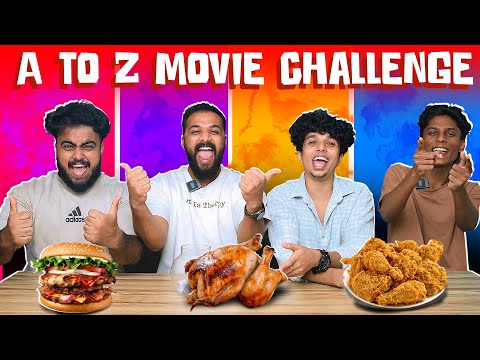 A-Z MOVIE FOOD CHALLENGE 🎬