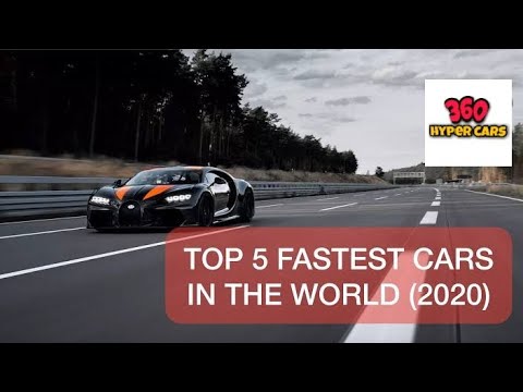 Top 5 Fastest Car in the world 2020