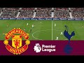 Manchester United 2 vs 2 Tottenham Hotspur Full Match-Video Game Simulation PES 2021