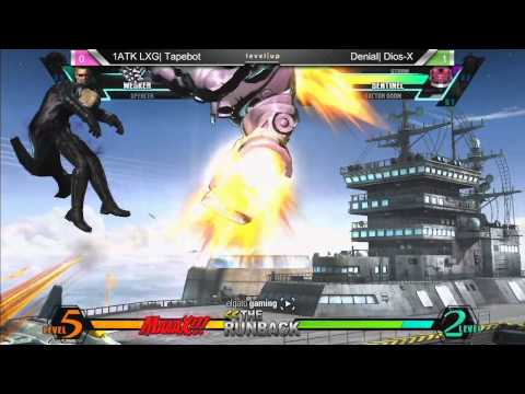 UMvC3 1ATK LXG Tapebot vs Denial Dios X - The RunBack 1-16-14