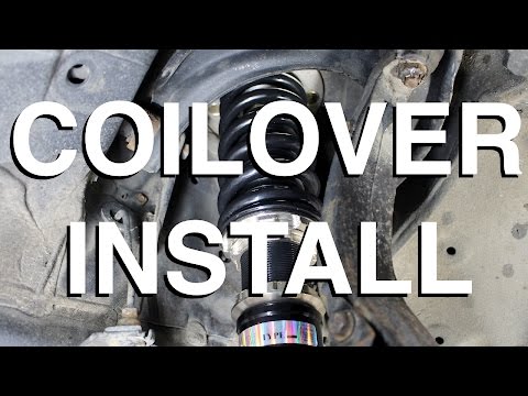 How to Install Coilovers (In Depth Installation) Video
