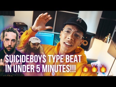MAKING A $UICIDEBOY$ TYPE BEAT FROM SCRATCH IN 5 MINUTES!!! (Chuki Beats Making A Beat)