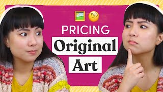 How to Price Your Original Art 🎨 4 Step Process