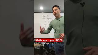 What are the odds Betting isn’t fair… #shorts #mathshorts #odds #probability #statistics