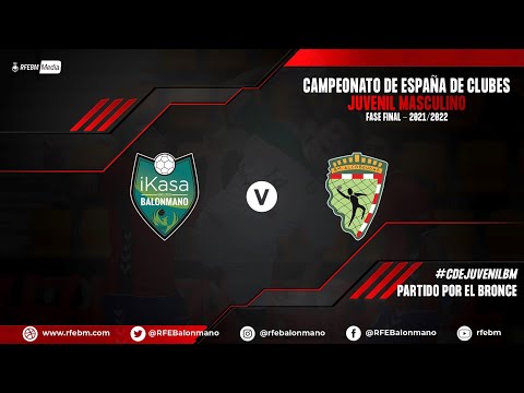 #CDEJuvenilBM - Masculino - Partido por el Bronce | Balonmano Ikasa : Academia Helvetia Alcobendas