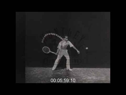 Tennis Techniques, 1930s - Film 1004775