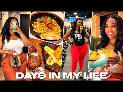 VLOG | House Hunting Stress • Cooking With My Husband • New Fall Hair 👩🏾‍🦰 | Gina Jyneen