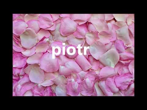 How to pronounce Piotr?