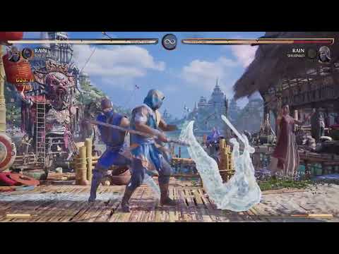 Rain Round House Kick Kombo in Mortal Kombat 1 (MK12) (Sub Zero Kameo)