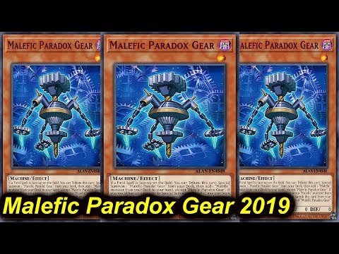 【YGOPRO】MALEFIC PARADOX GEAR DECK 2019