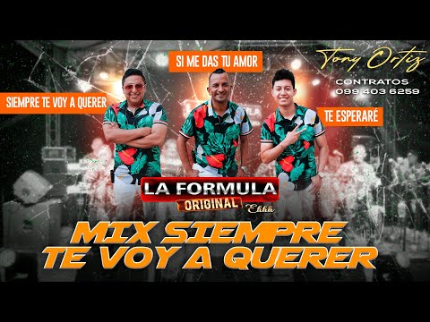 Mix Siempre Te Voy a Querer (Si Me Das Tu Amor - Te Esperaré) - La Formula Original / Volumen 17📀