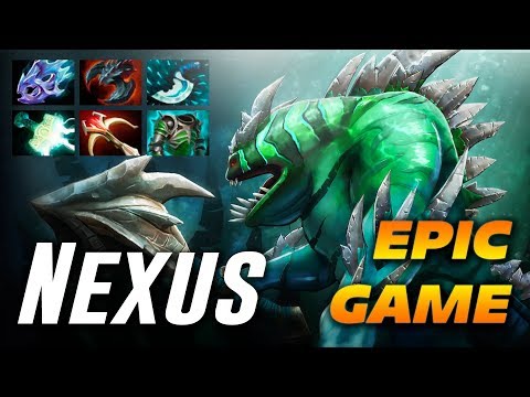 Nexus Tidehunter Monster Build EPIC GAME Dota 2