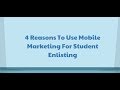 Mobile Marketing For Student Enrollment: SpintaDigital