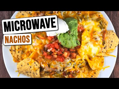 👩‍🍳 Easy Microwave Nachos Recipe 2024 | Delicious Nachos in Minutes