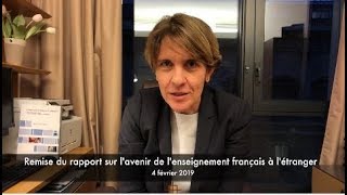 Remise de mon rapport aux ministres