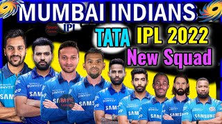 TATA IPL 2022 | Mumbai Indians Final Squad | Mumbai Indians Full Players List | MI Team 2022