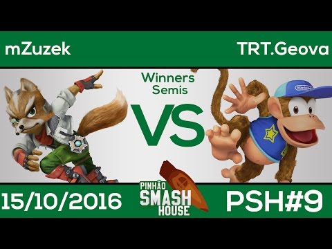 [PSH #9] mZuzek (Fox) vs Geova (Diddy Kong) - Winners Semis