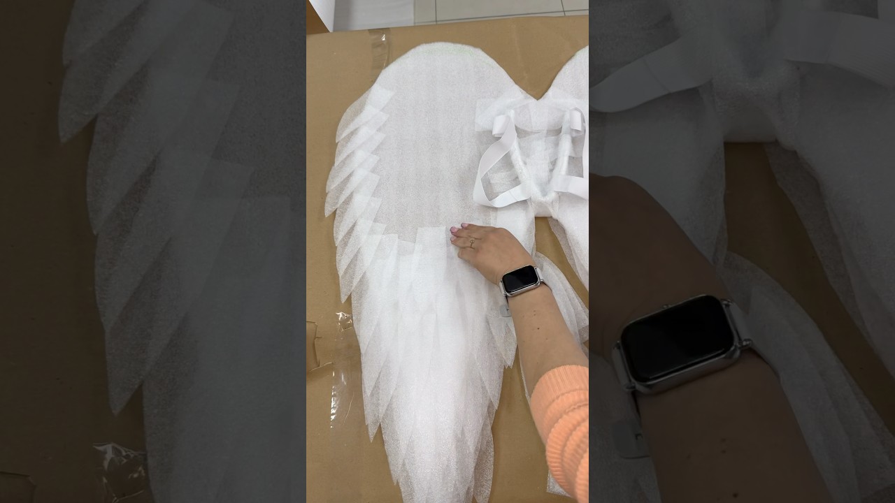 How to make angel wings #diy #angel #wings #angel #halloween