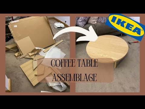 Listerby Assemblage | How to assemble an IKEA coffee table | Electrical Solutions E4 Ltd