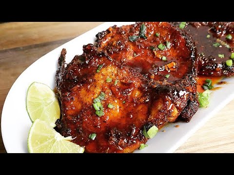 HOW TO MAKE THE BEST HONEY GLAZED GARLIC PORK CHOPS | PORK CHOPS RECIPE