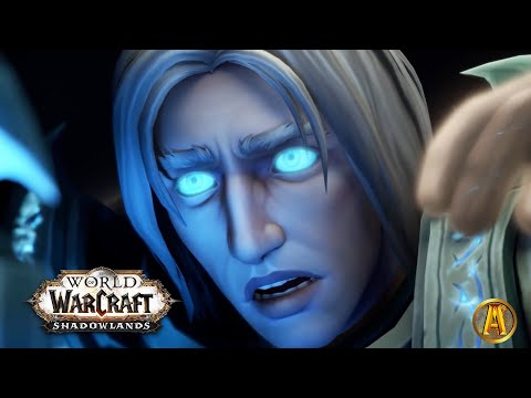 Anduin Arthas Shadowlands Cinematic - Sylvanas Last Words To Arthas [WoW: Shadowlands Lore]