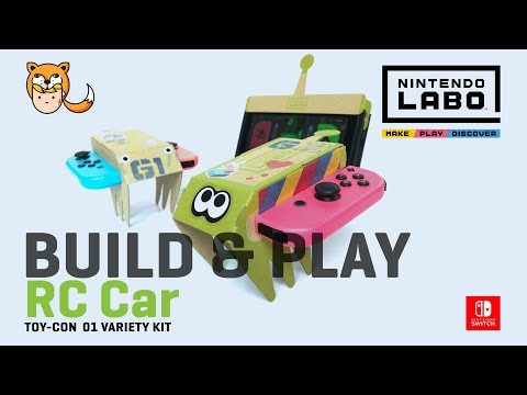 EP. 38 Building Nintendo Labo, The Toy-Con RC Car