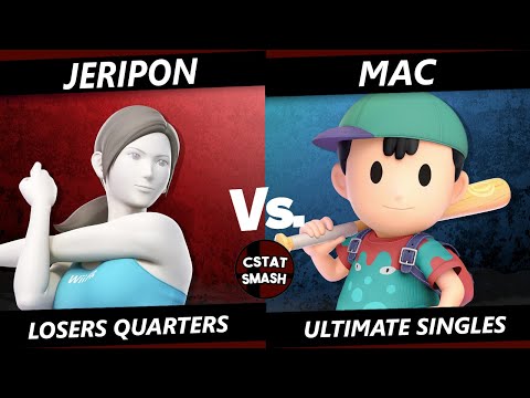 NO CAPS 9/13/19  - Jeripon (Wii Fit Trainer) vs MAC (Ness) Smash Ultimate Losers Quarters