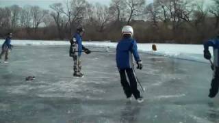 preview picture of video 'Knode Pond Hockey'