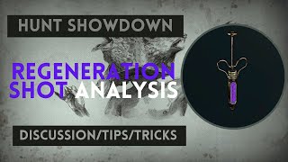 Hunt Showdown- Regeneration Shot Analysis For Beginners