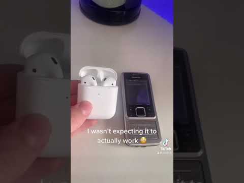 AirPods with Nokia brick 😳