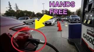 QUICK HACK - HOW TO PUT FUEL IN YOUR CAR HANDS FREE (UK)