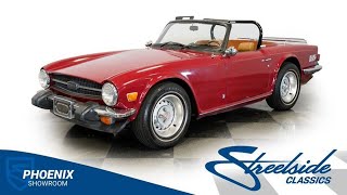 Video Thumbnail for 1976 Triumph TR6