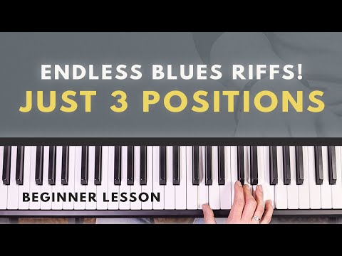 The 3 (EASY) MUST KNOW Blues Piano Chord Positions You Hear All The Time