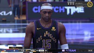 NBA 2K24　Vinsanity 永久欠番おめでとう！！　声元気ないクラッチタイム