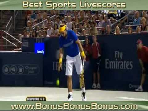 Montreal 2009 QF - Del Potro vs Nadal (1st set tie-break)