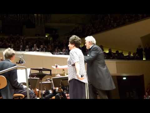 Concert Berlin, Philharmonie, Plácido Domingo y Lucero Tena, 17. Feb. 2015