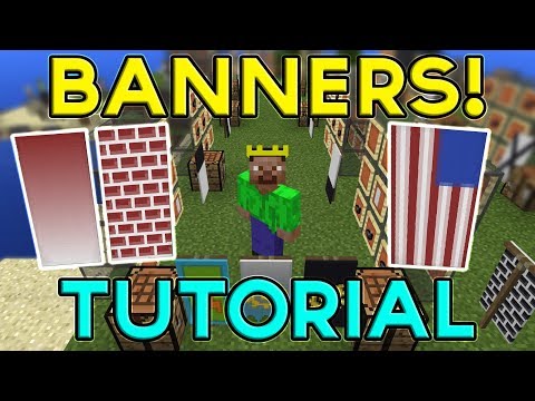 MattVidPro AI - Minecraft BANNERS TUTORIAL! (How to make & use Banners)