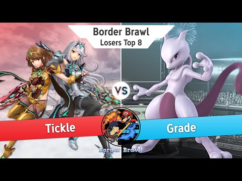 Border Brawl: Tickle (Pyra Mythra) vs Grade (Mewtwo) - Losers Top 8