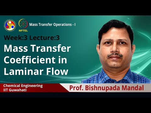 Mass Transfer Operations I introduction video