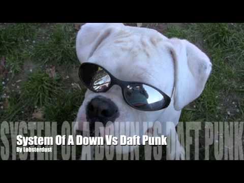 MASHUP: System Of A Down Vs Daft Punk | "B.Y.O.B" Vs "Get Lucky"   (LobsterDust)