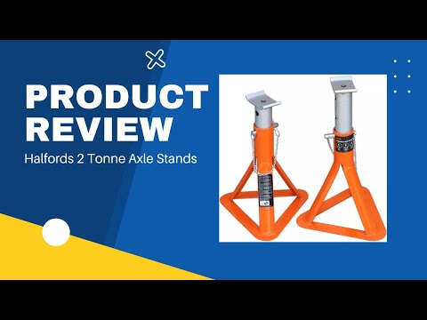 Product Review | Halfords 2 Tonne Axle Stands.