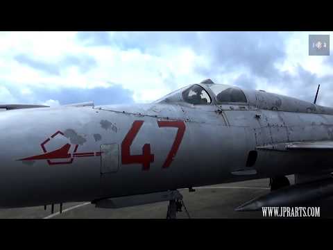 Mikoyan Gurevich MiG 21PFM Fishbed 47 at the Military Museum in Soesterberg, The Netherlands