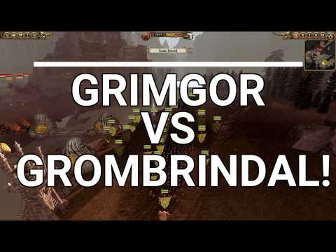 Grimgor Vs Grombrindal!!