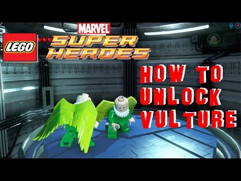 How to Unlock Vulture - Lego Marvel Super Heroes | Vulture - Sinister Six
