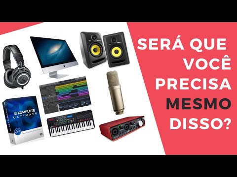 VOCÊ NÃO PRECISA DISSO TUDO PARA PRODUZIR SUAS PROPRIAS MUSICAS!!!