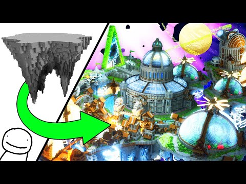 I Spent 500 Hours Building an EPIC Minecraft World For @dream & @Fundy!