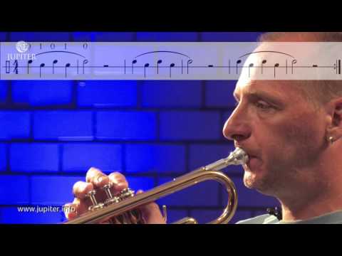 Übung mit zwei Tönen – Trompete lernen mit JUPITER
