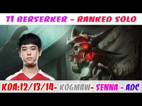 T1 Berserker Kog'Maw VS Senna ADC