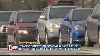 Traffic congestion growing in Castle Rock